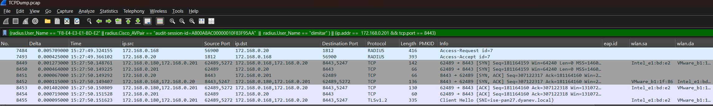 Radius-Flow-and-Client-TCP-traffic